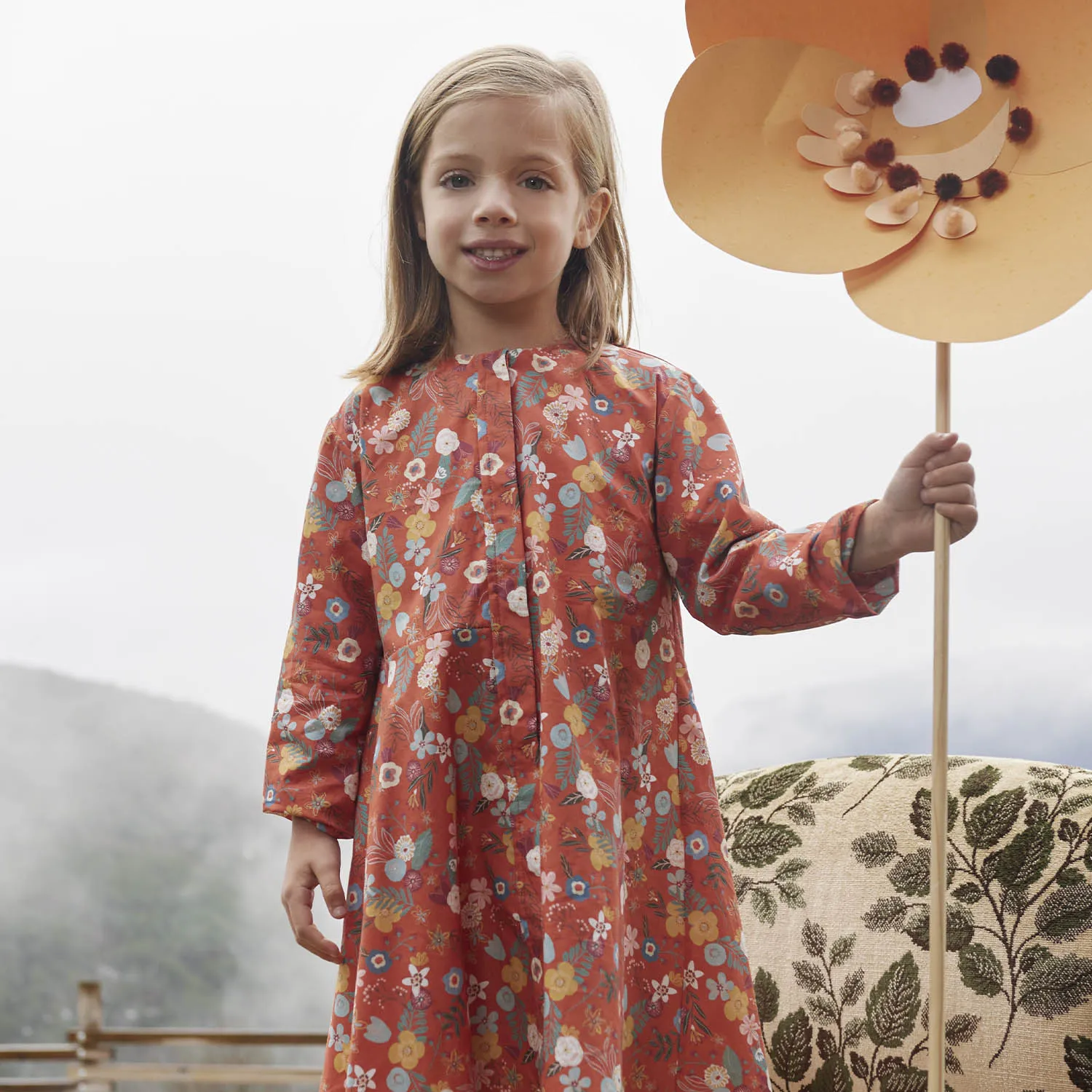 Poplin print 'Flower's Rights' - Katia Fabrics